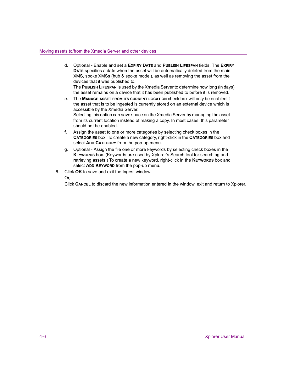 Grass Valley Xplorer Vertigo Suite v.4.8 User Manual | Page 46 / 124