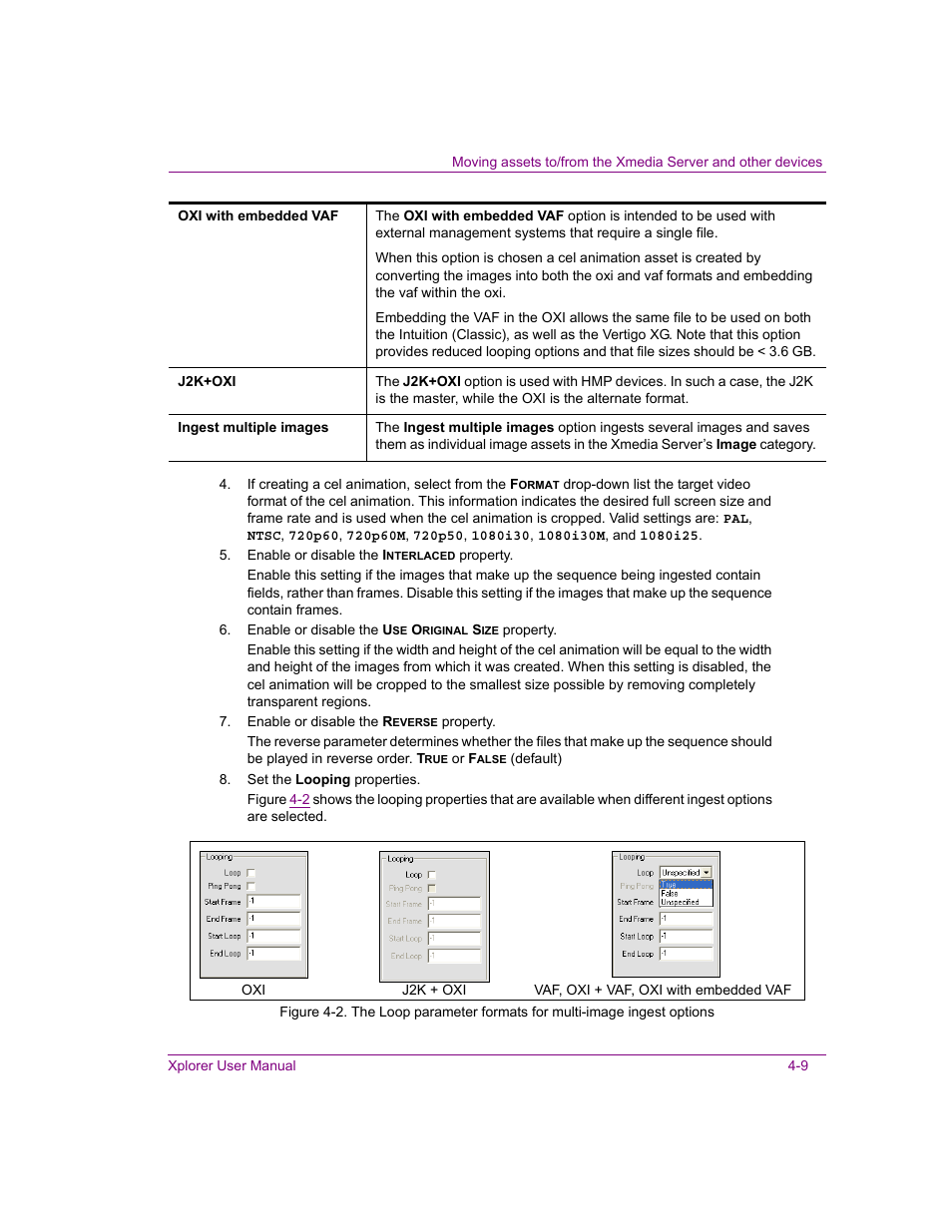 Grass Valley Xplorer Vertigo Suite v.4.8 User Manual | Page 49 / 124