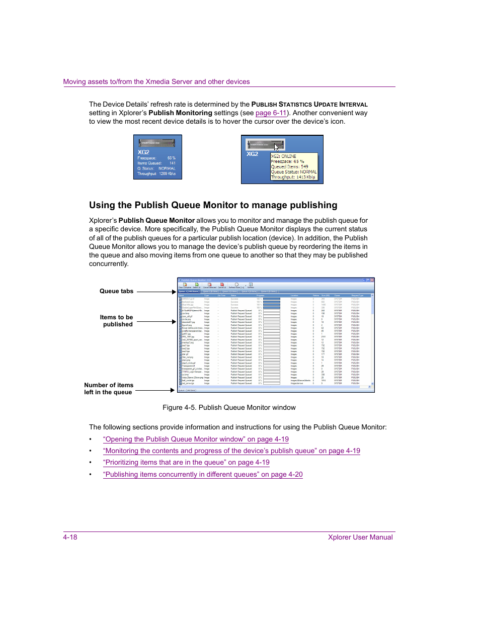 Grass Valley Xplorer Vertigo Suite v.4.8 User Manual | Page 58 / 124