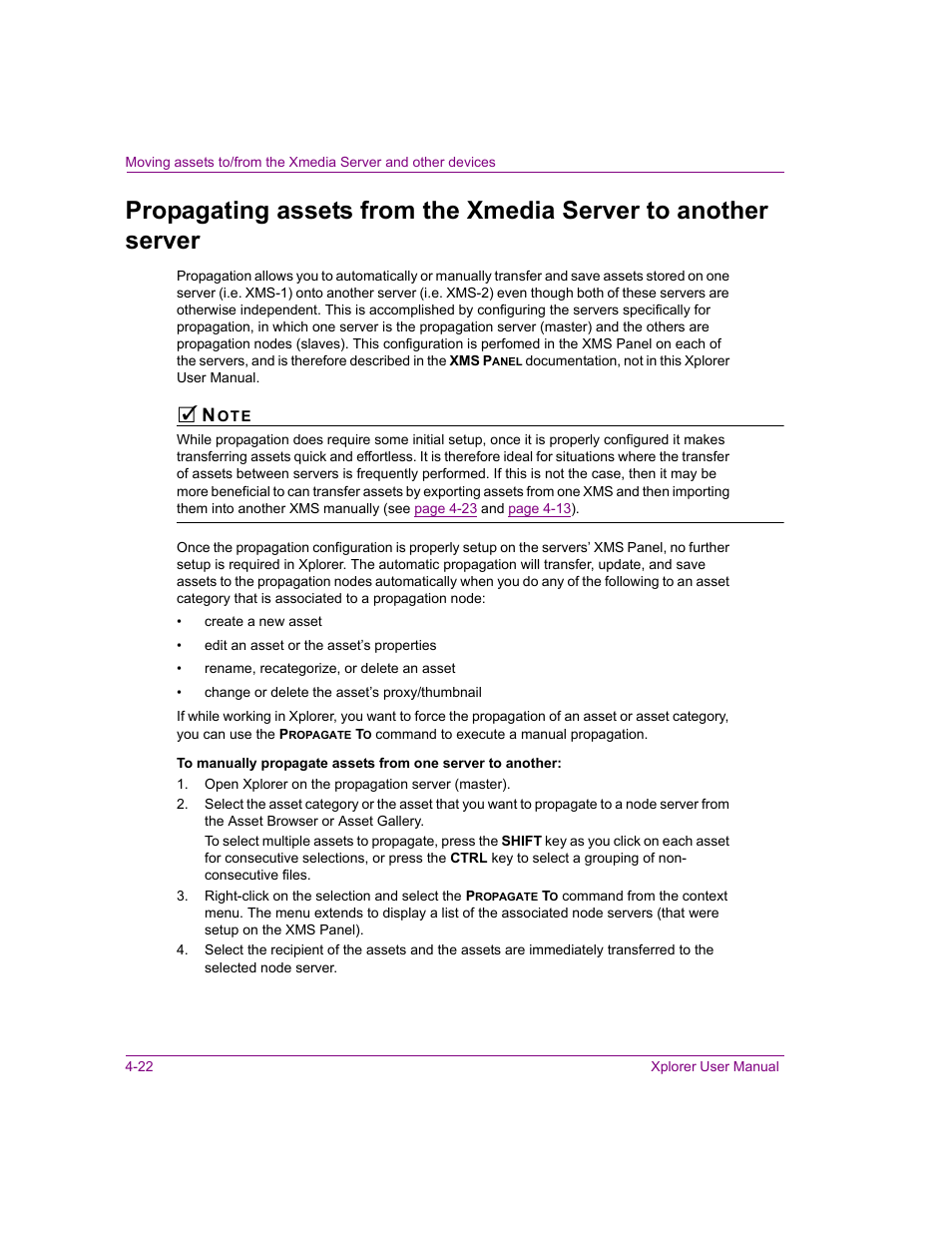 Grass Valley Xplorer Vertigo Suite v.4.8 User Manual | Page 62 / 124