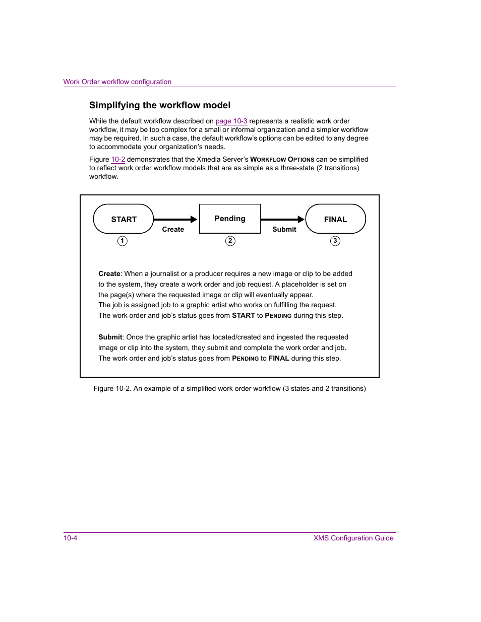 Simplifying the workflow model | Grass Valley Xmedia Server Vertigo Suite v.5.0 User Manual | Page 133 / 297