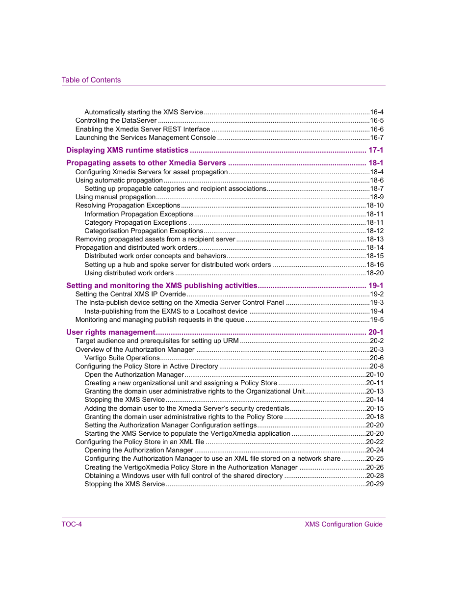 Grass Valley Xmedia Server Vertigo Suite v.5.0 User Manual | Page 21 / 297