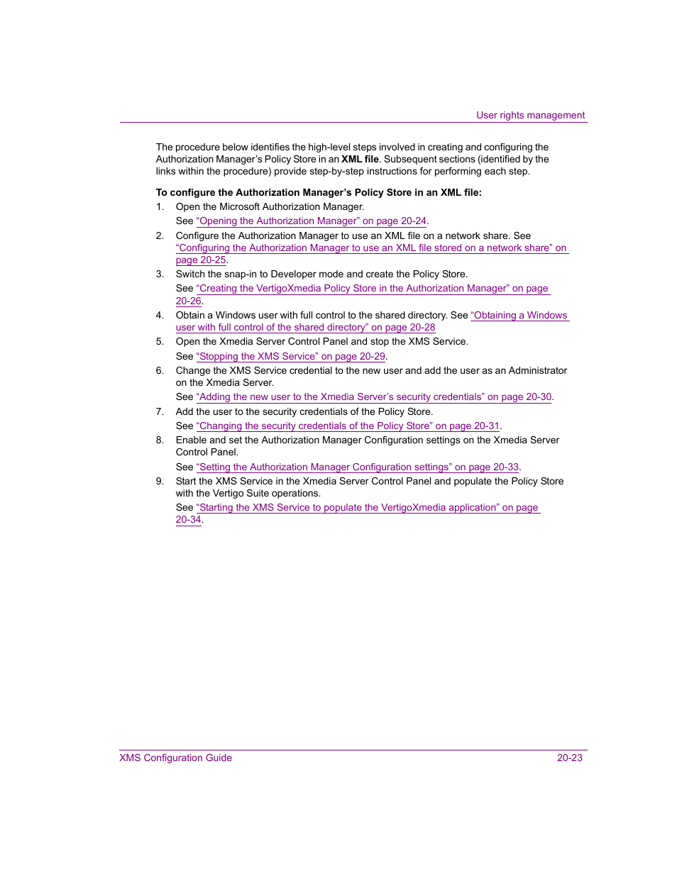 Grass Valley Xmedia Server Vertigo Suite v.5.0 User Manual | Page 248 / 297