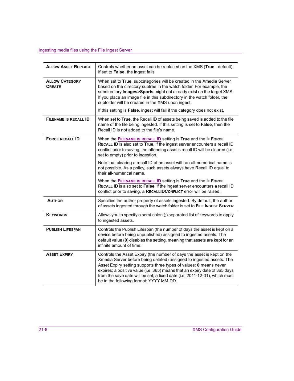 Grass Valley Xmedia Server Vertigo Suite v.5.0 User Manual | Page 287 / 297
