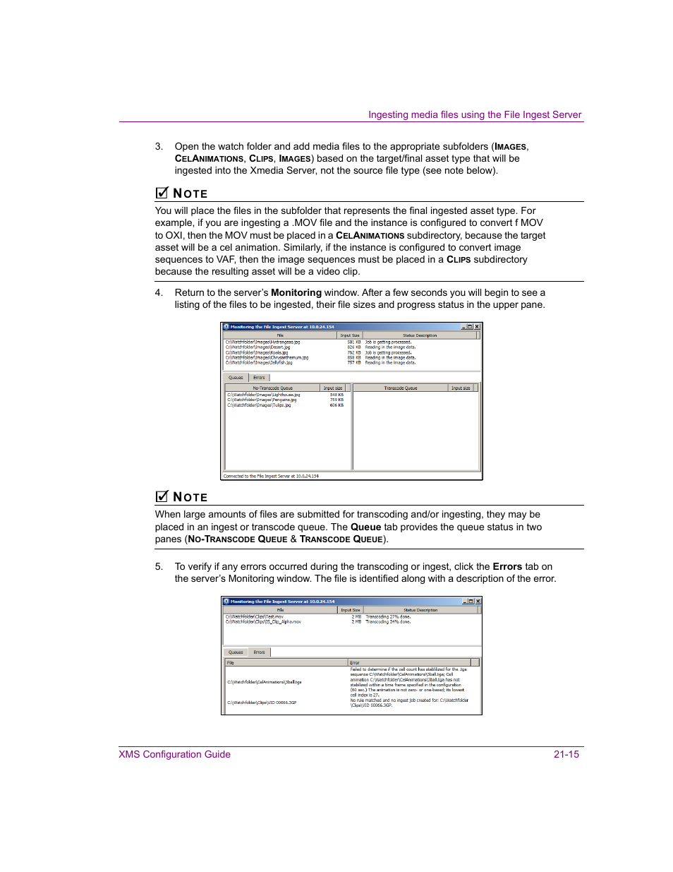 Grass Valley Xmedia Server Vertigo Suite v.5.0 User Manual | Page 294 / 297