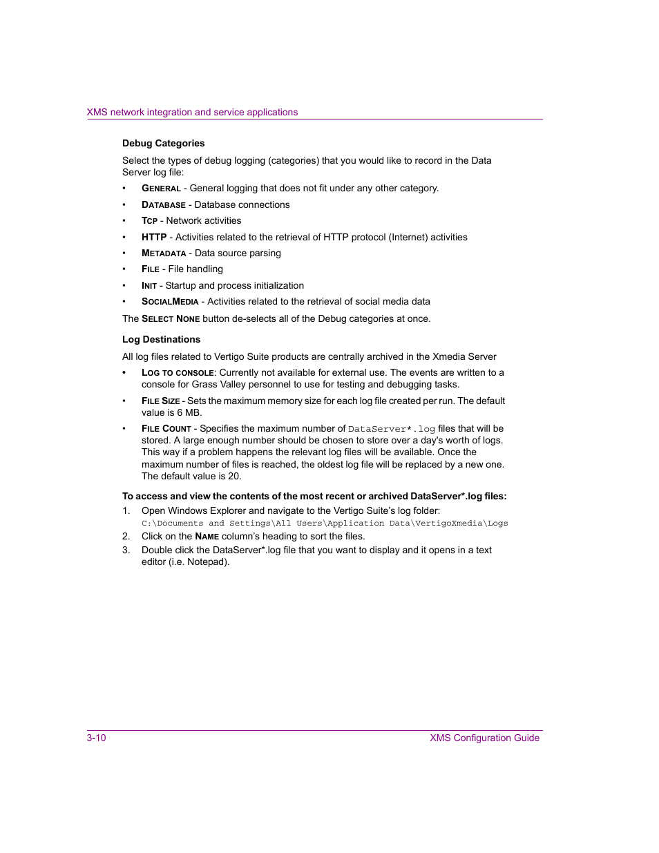 Grass Valley Xmedia Server Vertigo Suite v.5.0 User Manual | Page 45 / 297