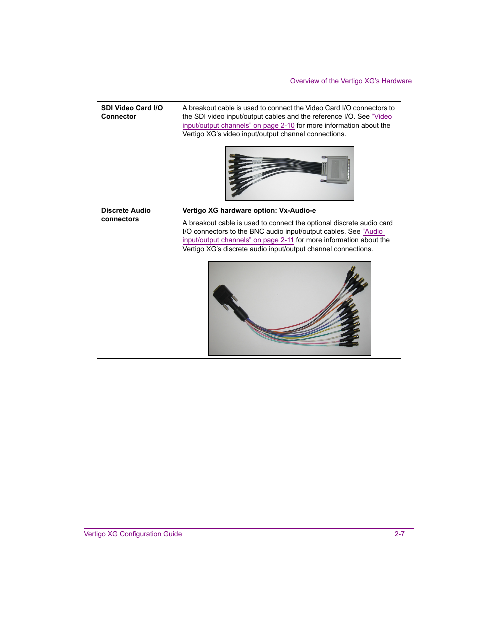 Grass Valley XG Vertigo Configuration Guide v.5.0 User Manual | Page 18 / 103