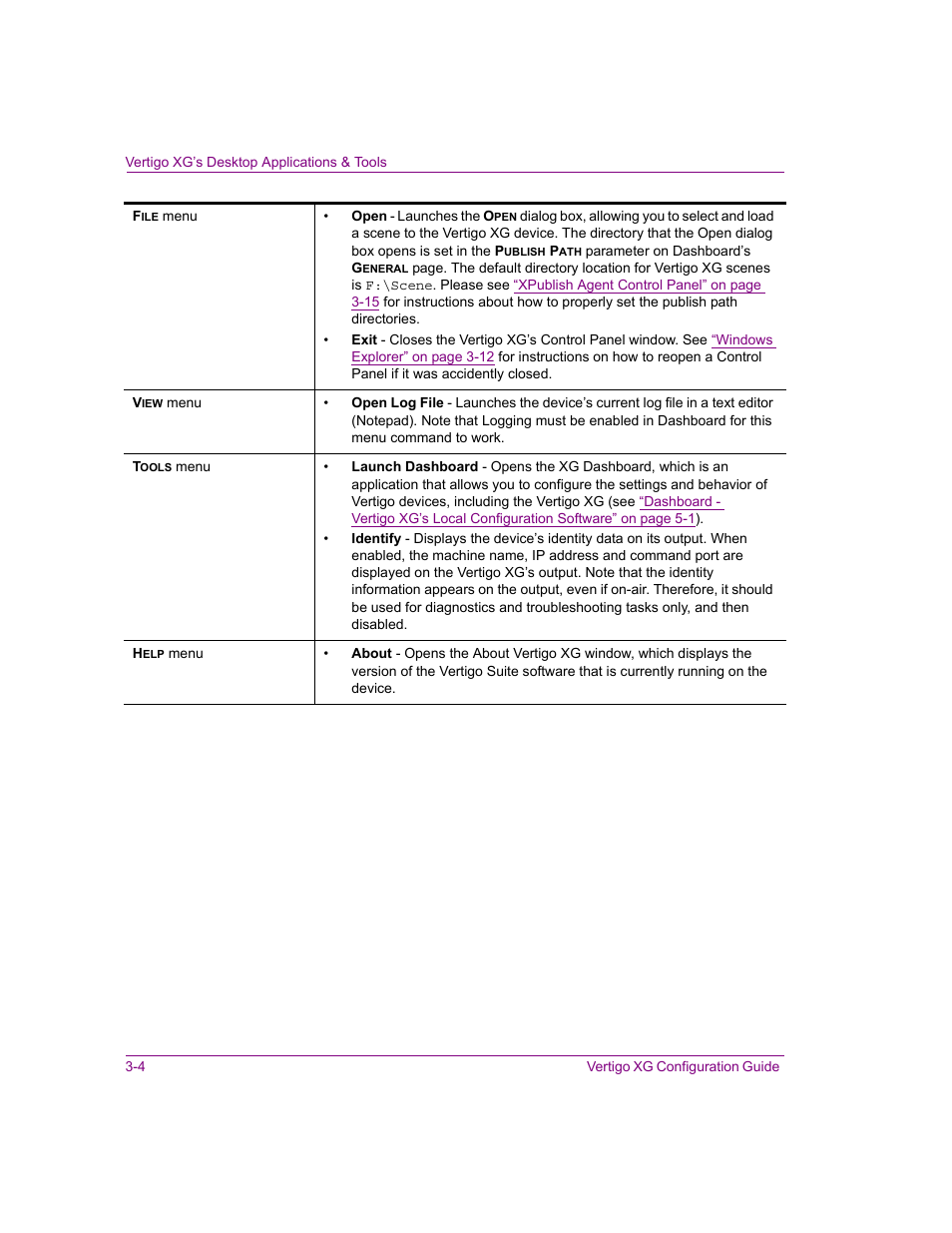Grass Valley XG Vertigo Configuration Guide v.5.0 User Manual | Page 29 / 103