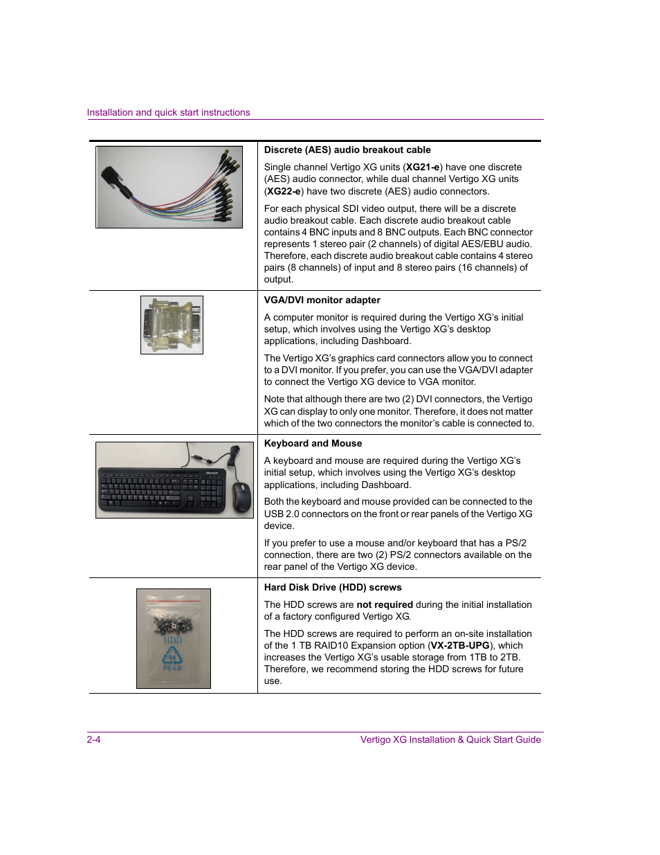 Grass Valley XG Vertigo Quick Start v.5.0 User Manual | Page 29 / 46