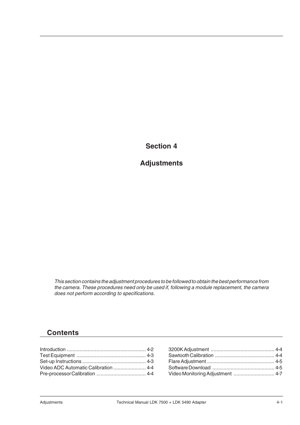 Grass Valley LDK 7500 Technical Manual User Manual | Page 27 / 42
