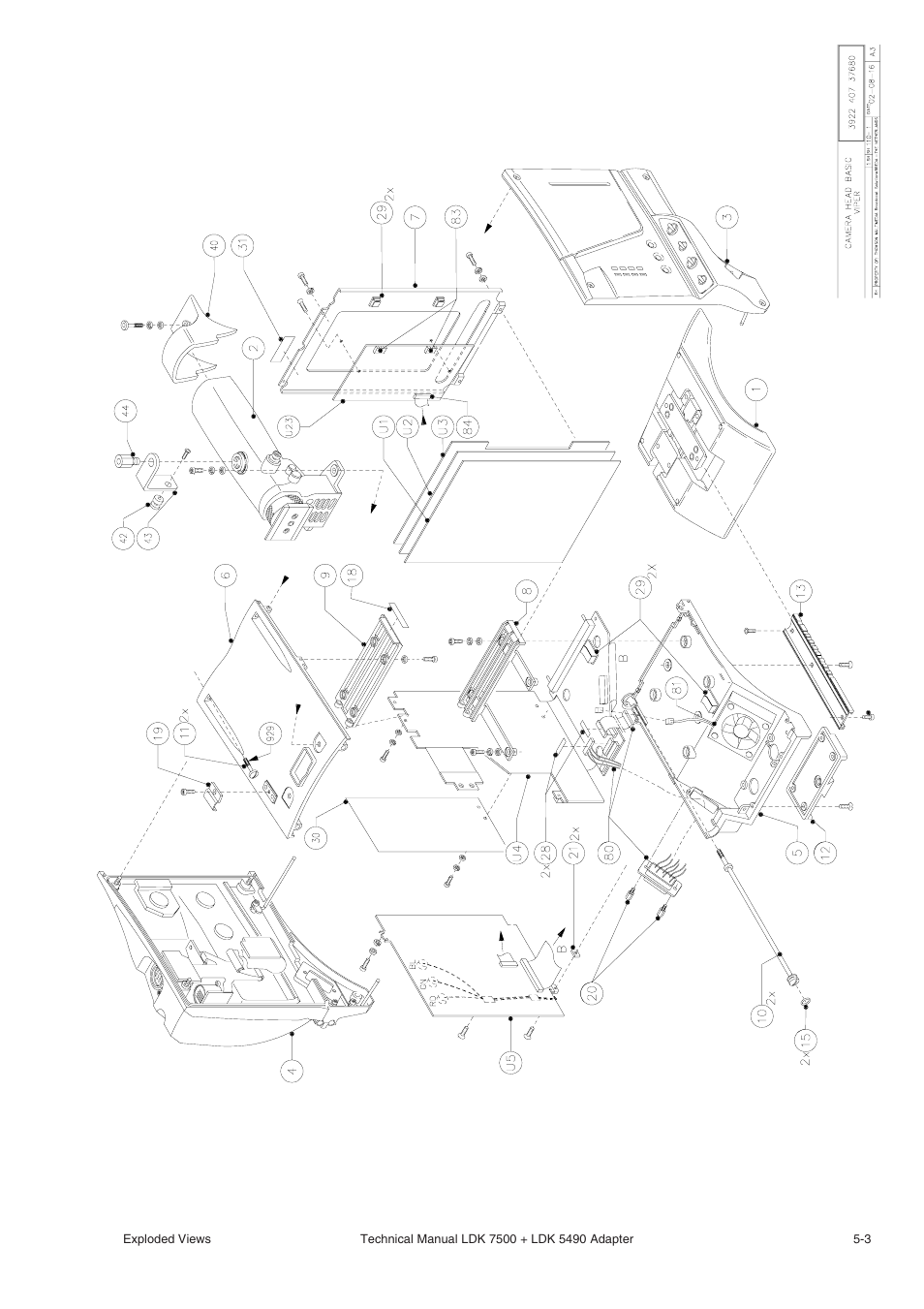 Grass Valley LDK 7500 Technical Manual User Manual | Page 37 / 42