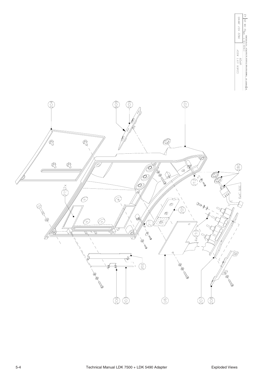 Grass Valley LDK 7500 Technical Manual User Manual | Page 38 / 42
