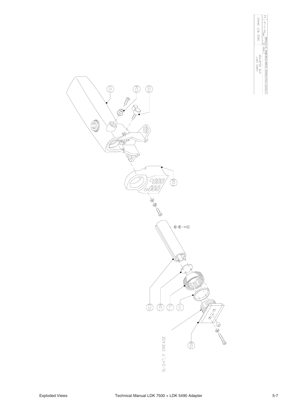 Grass Valley LDK 7500 Technical Manual User Manual | Page 41 / 42