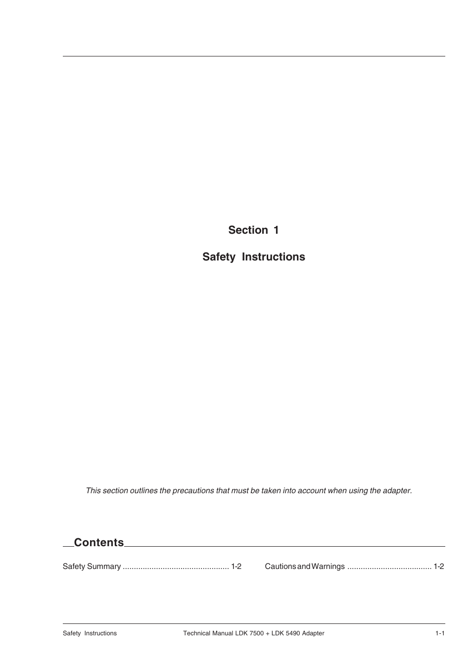 Grass Valley LDK 7500 Technical Manual User Manual | Page 5 / 42