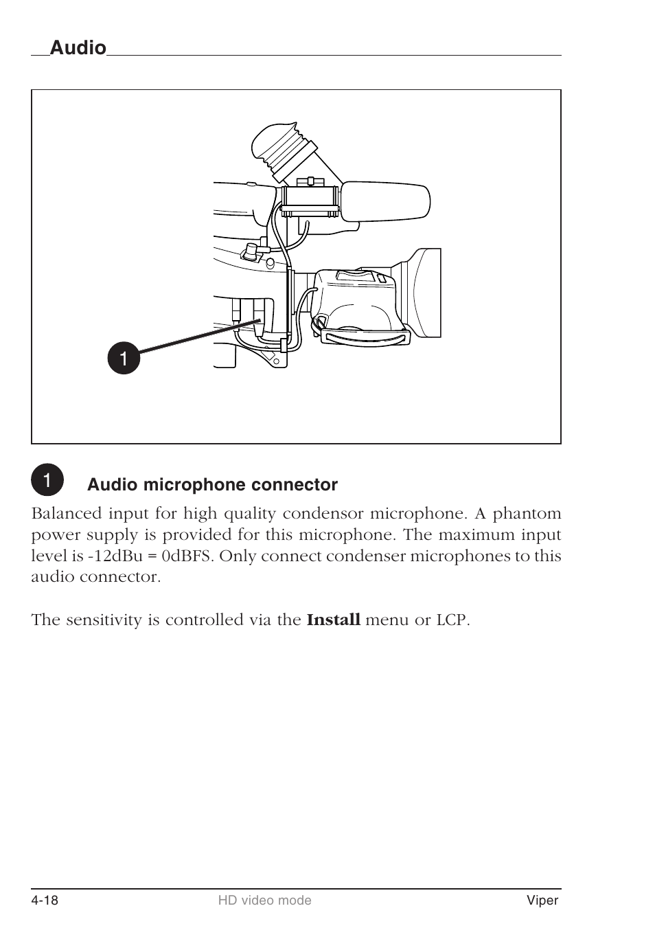 Audio 1 1 | Grass Valley LDK 7500 User Guide User Manual | Page 112 / 136