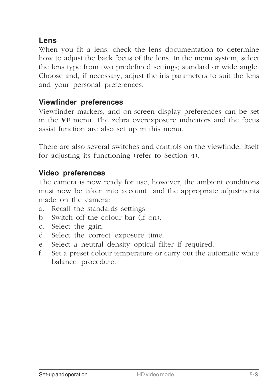 Grass Valley LDK 7500 User Guide User Manual | Page 117 / 136