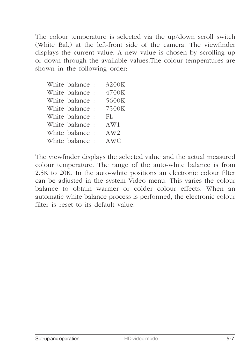 Grass Valley LDK 7500 User Guide User Manual | Page 121 / 136