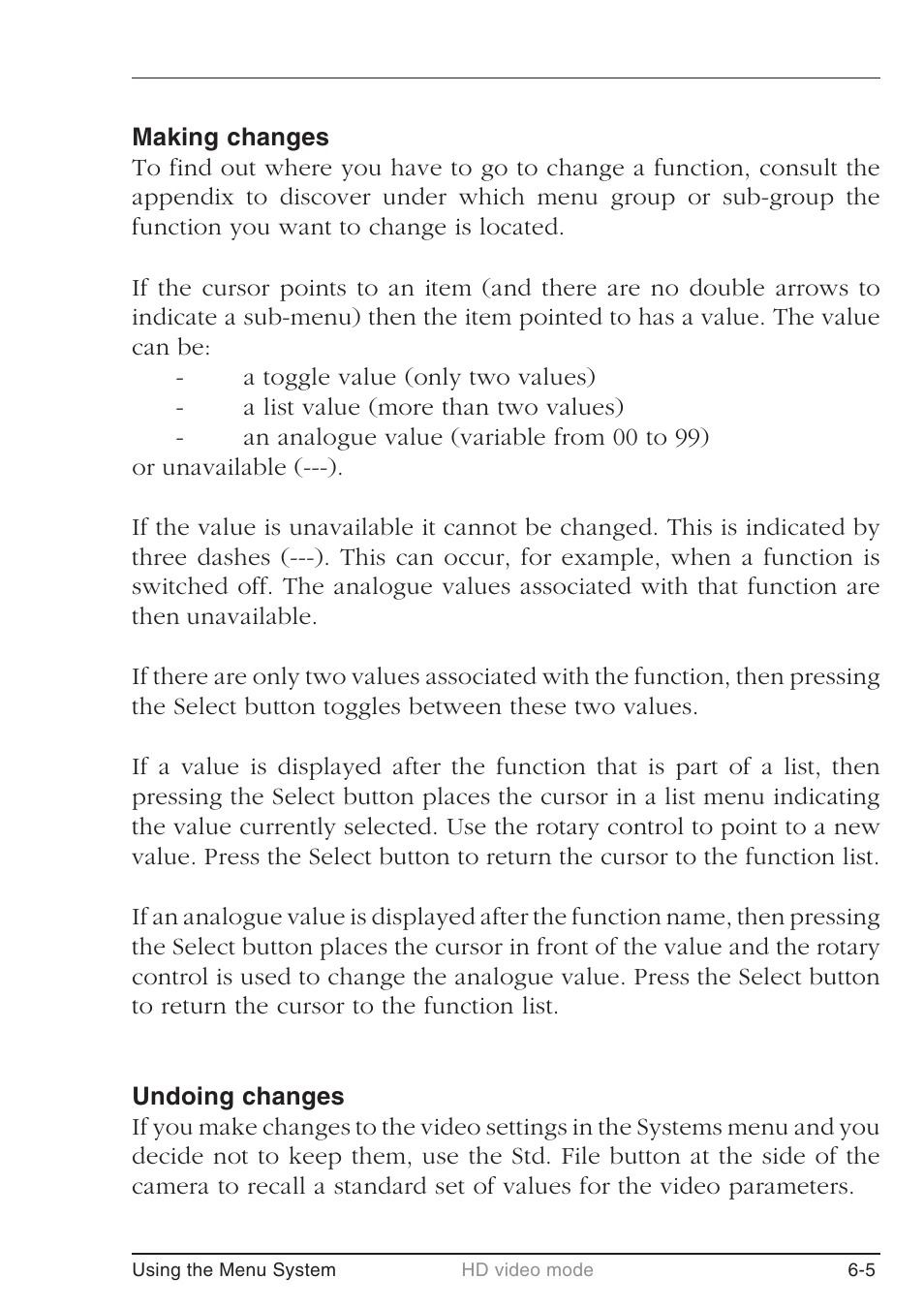 Grass Valley LDK 7500 User Guide User Manual | Page 131 / 136
