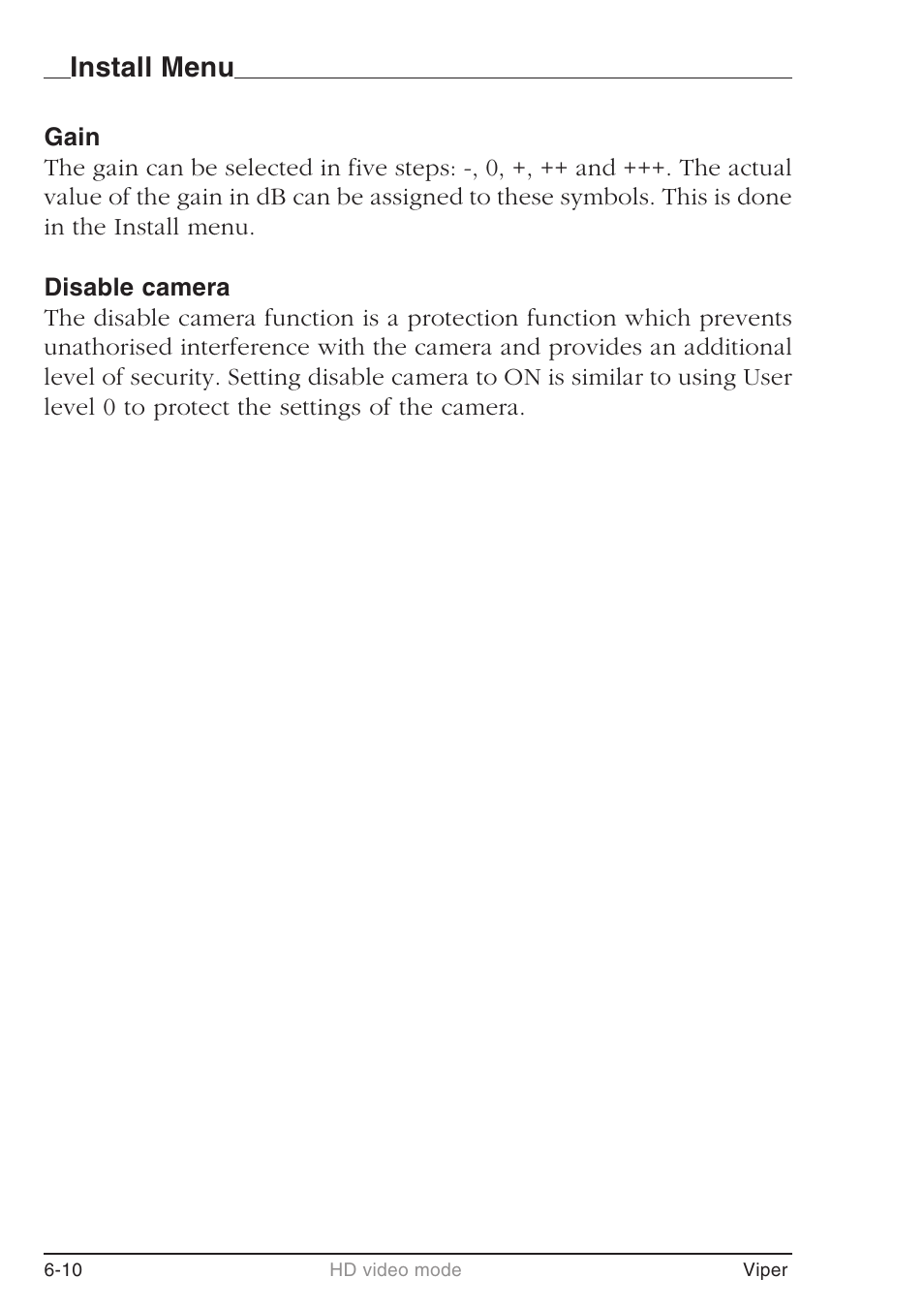 Install menu | Grass Valley LDK 7500 User Guide User Manual | Page 136 / 136