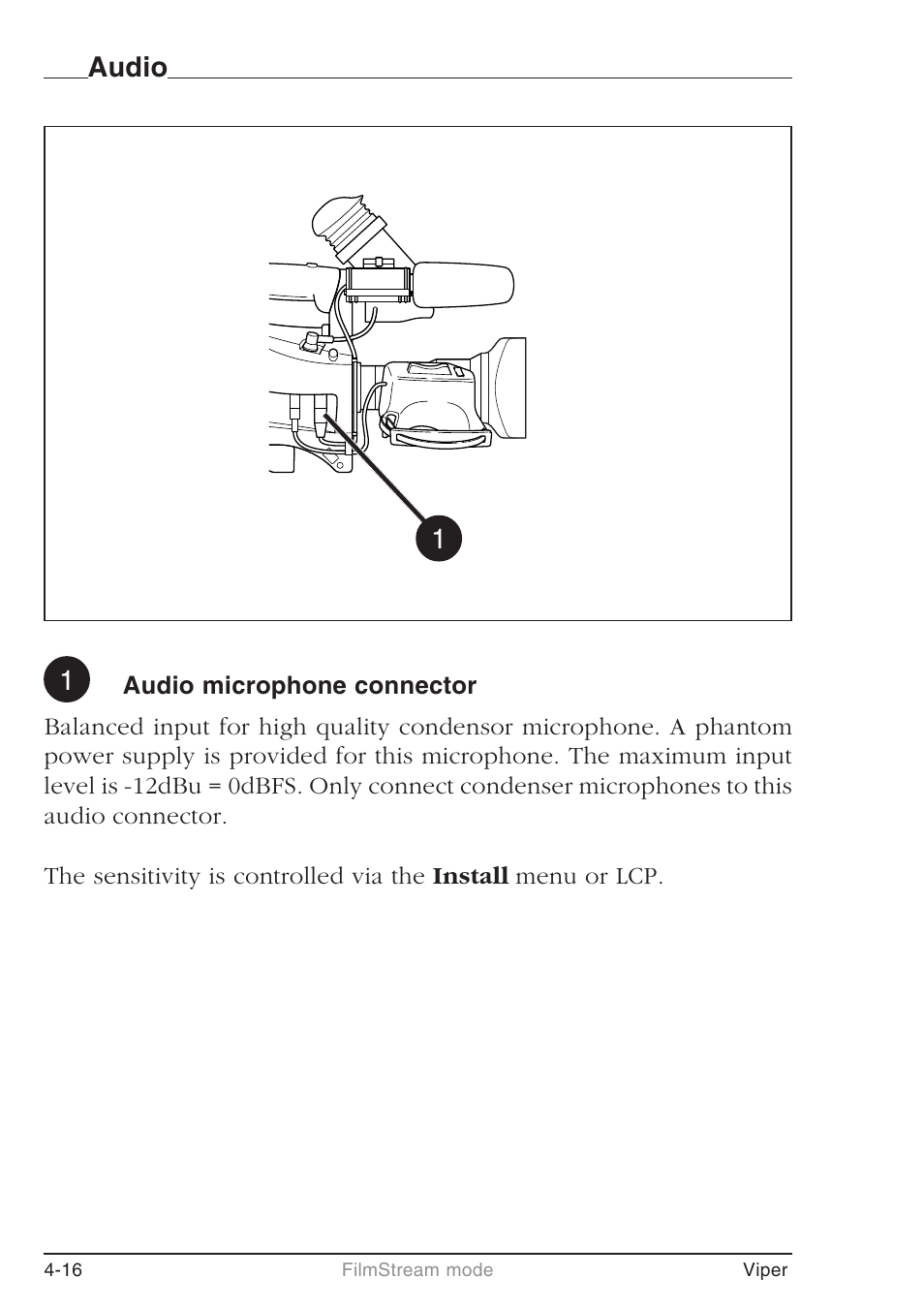 Audio 1 1 | Grass Valley LDK 7500 User Guide User Manual | Page 46 / 136