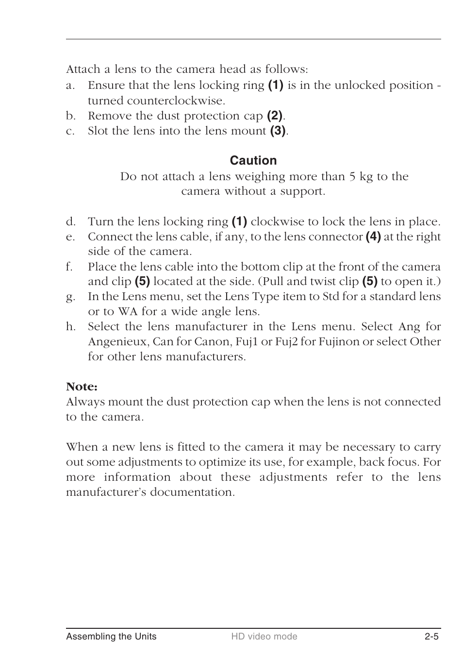 Grass Valley LDK 7500 User Guide User Manual | Page 77 / 136