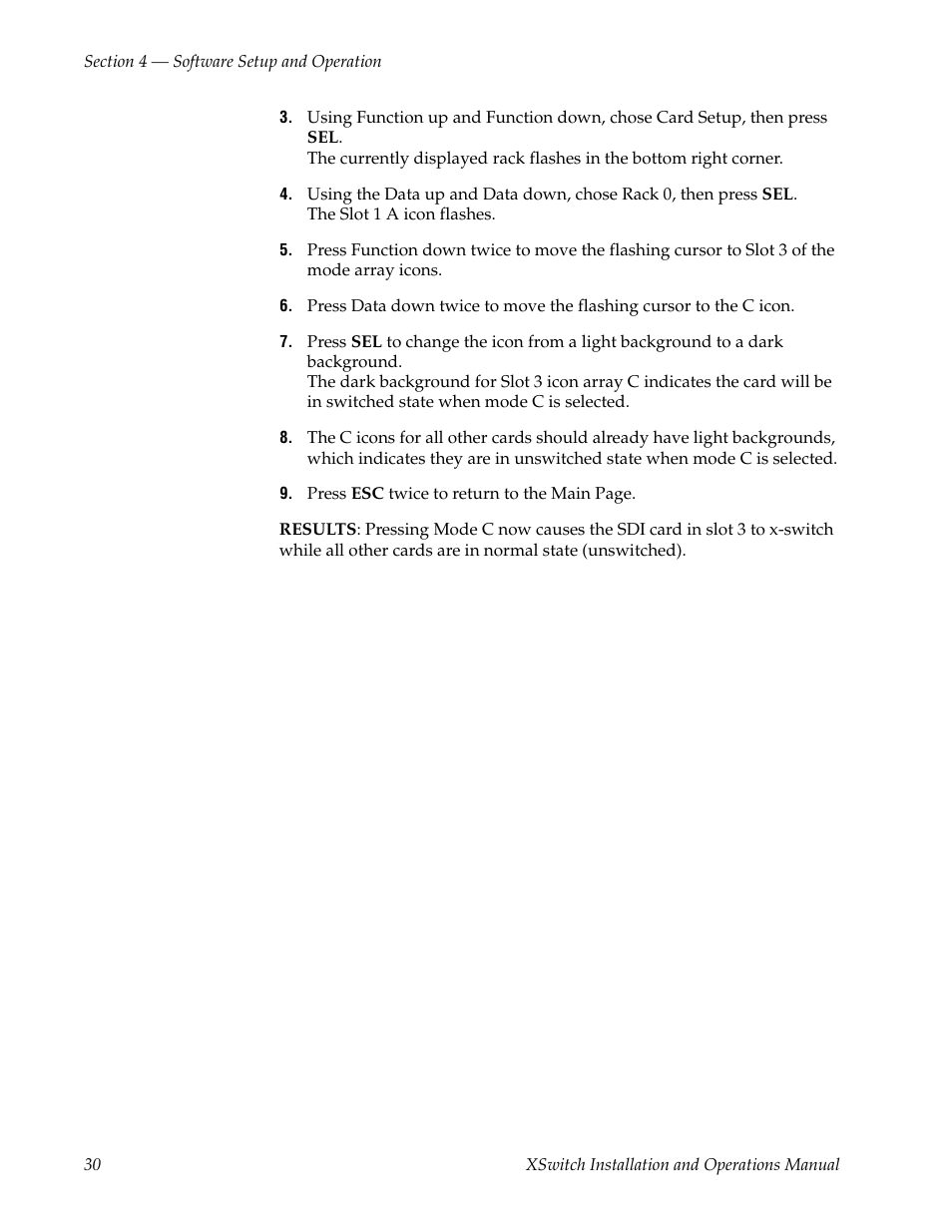 Grass Valley XSwitch Feb 08 2006 User Manual | Page 30 / 52