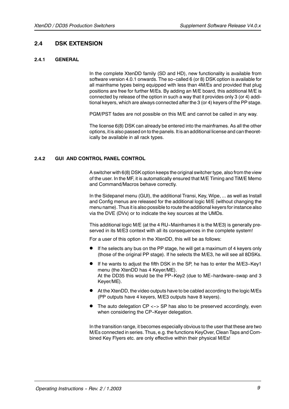 Grass Valley XtenDD v.4.0.x User Manual | Page 13 / 41