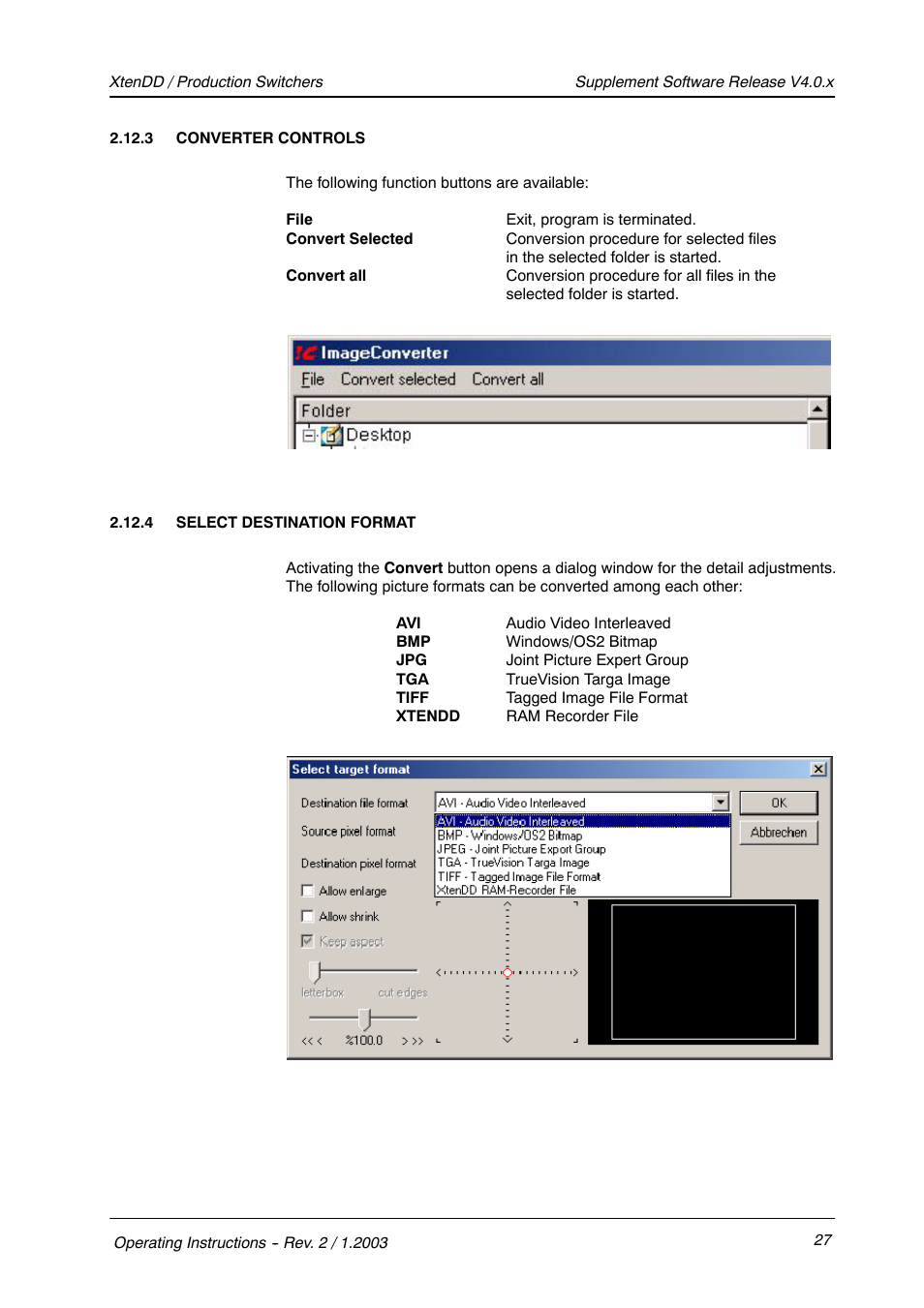 Grass Valley XtenDD v.4.0.x User Manual | Page 31 / 41