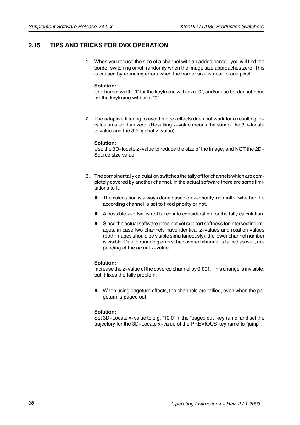 Grass Valley XtenDD v.4.0.x User Manual | Page 40 / 41