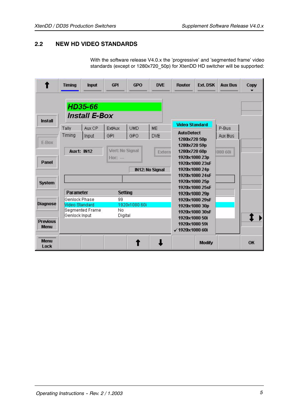 Grass Valley XtenDD v.4.0.x User Manual | Page 9 / 41