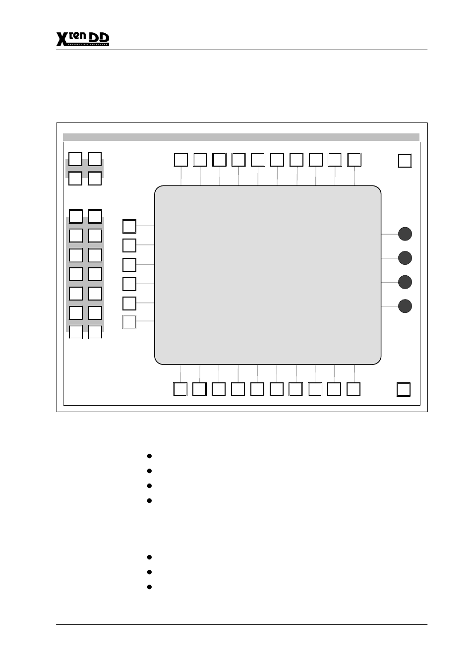 Menu operation, 1 display panel | Grass Valley XtenDD v.4.2.4 User Manual | Page 148 / 487
