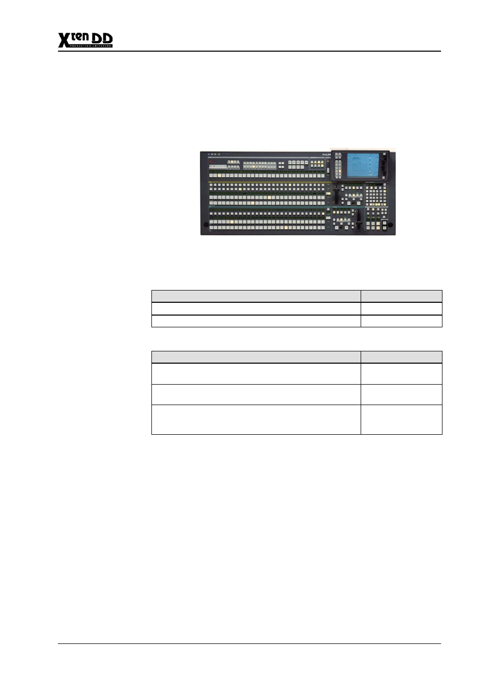 5 panel overview | Grass Valley XtenDD v.4.2.4 User Manual | Page 16 / 487