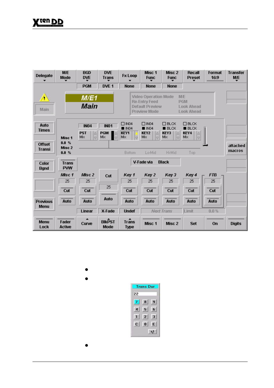 Grass Valley XtenDD v.4.2.4 User Manual | Page 176 / 487