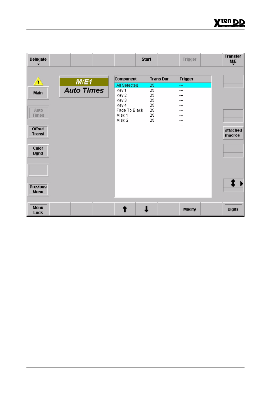 Grass Valley XtenDD v.4.2.4 User Manual | Page 183 / 487