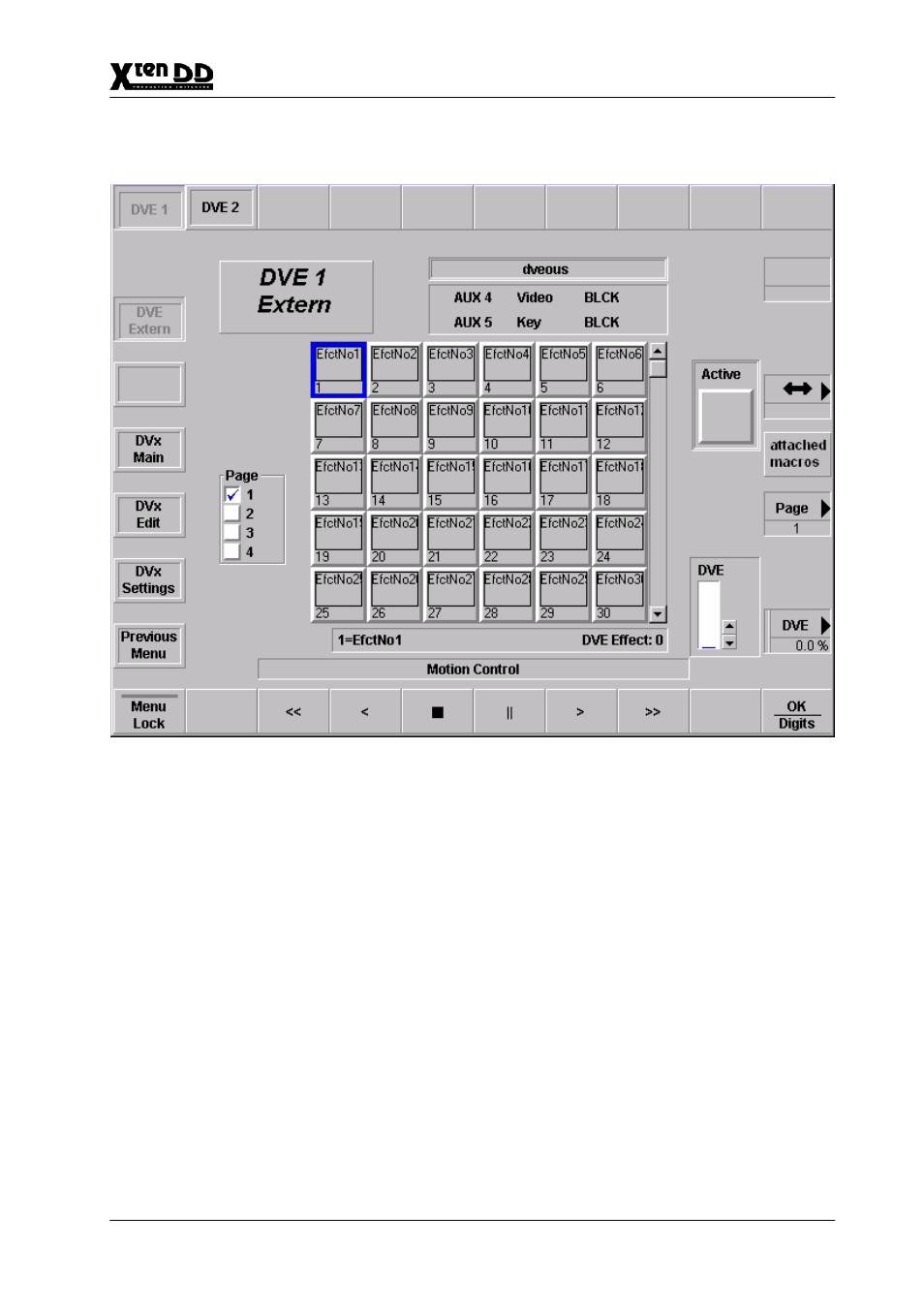 Grass Valley XtenDD v.4.2.4 User Manual | Page 274 / 487