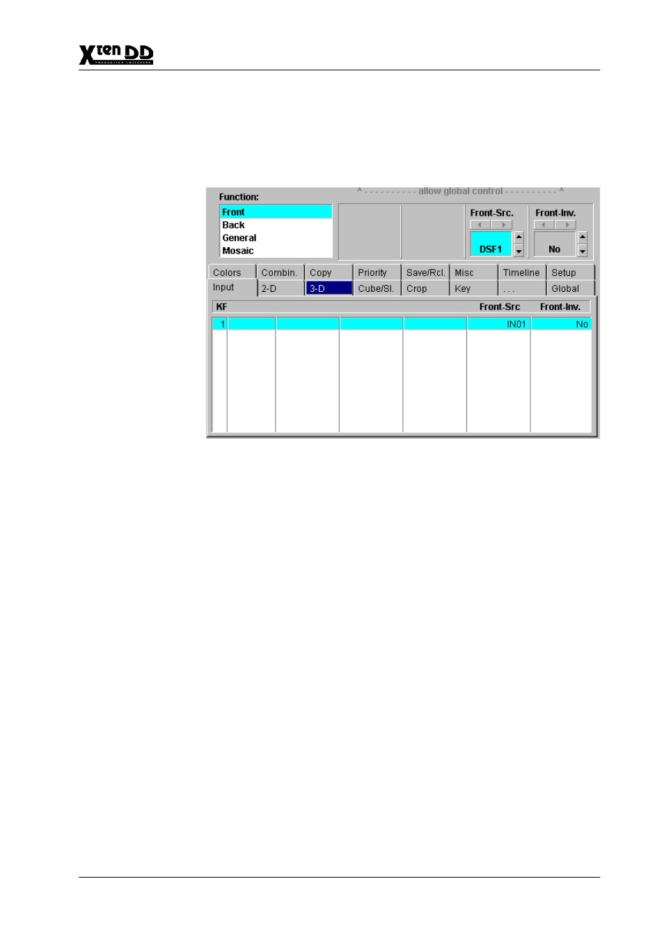 Grass Valley XtenDD v.4.2.4 User Manual | Page 302 / 487