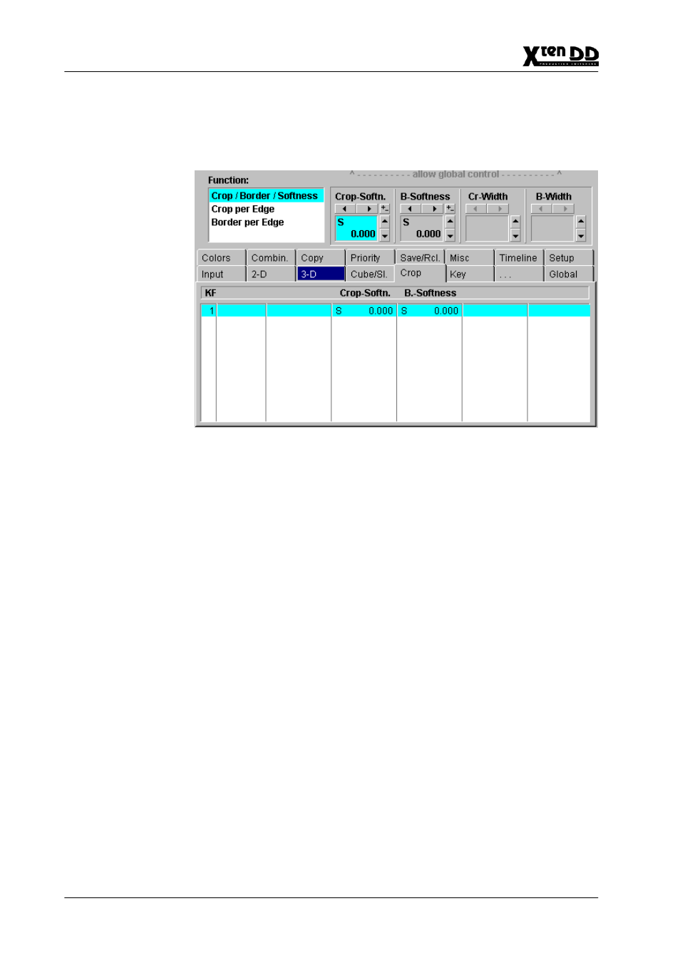 Grass Valley XtenDD v.4.2.4 User Manual | Page 309 / 487