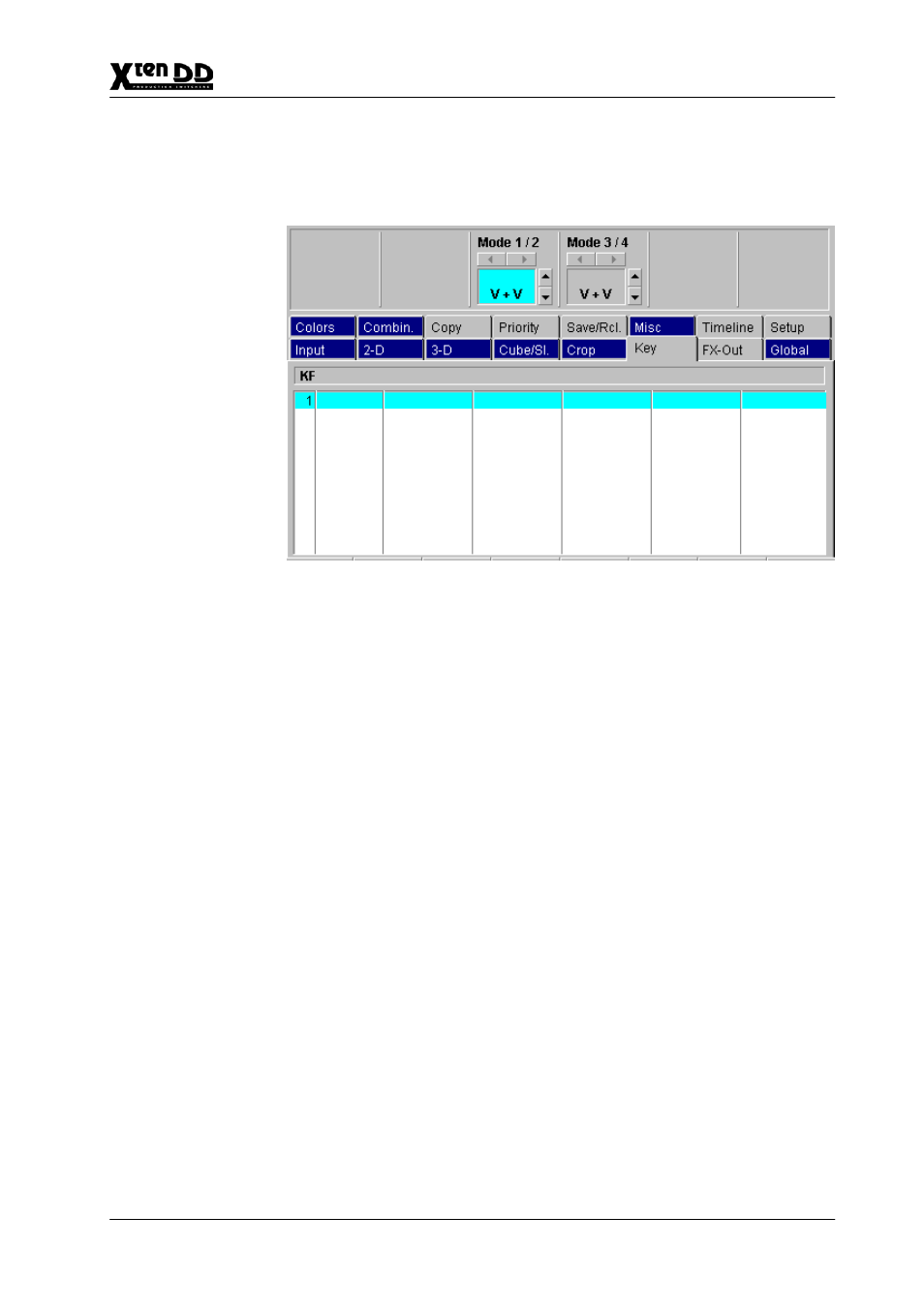 Grass Valley XtenDD v.4.2.4 User Manual | Page 310 / 487