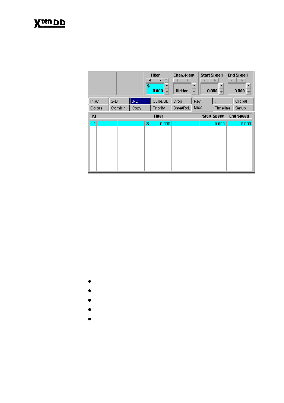 Grass Valley XtenDD v.4.2.4 User Manual | Page 318 / 487