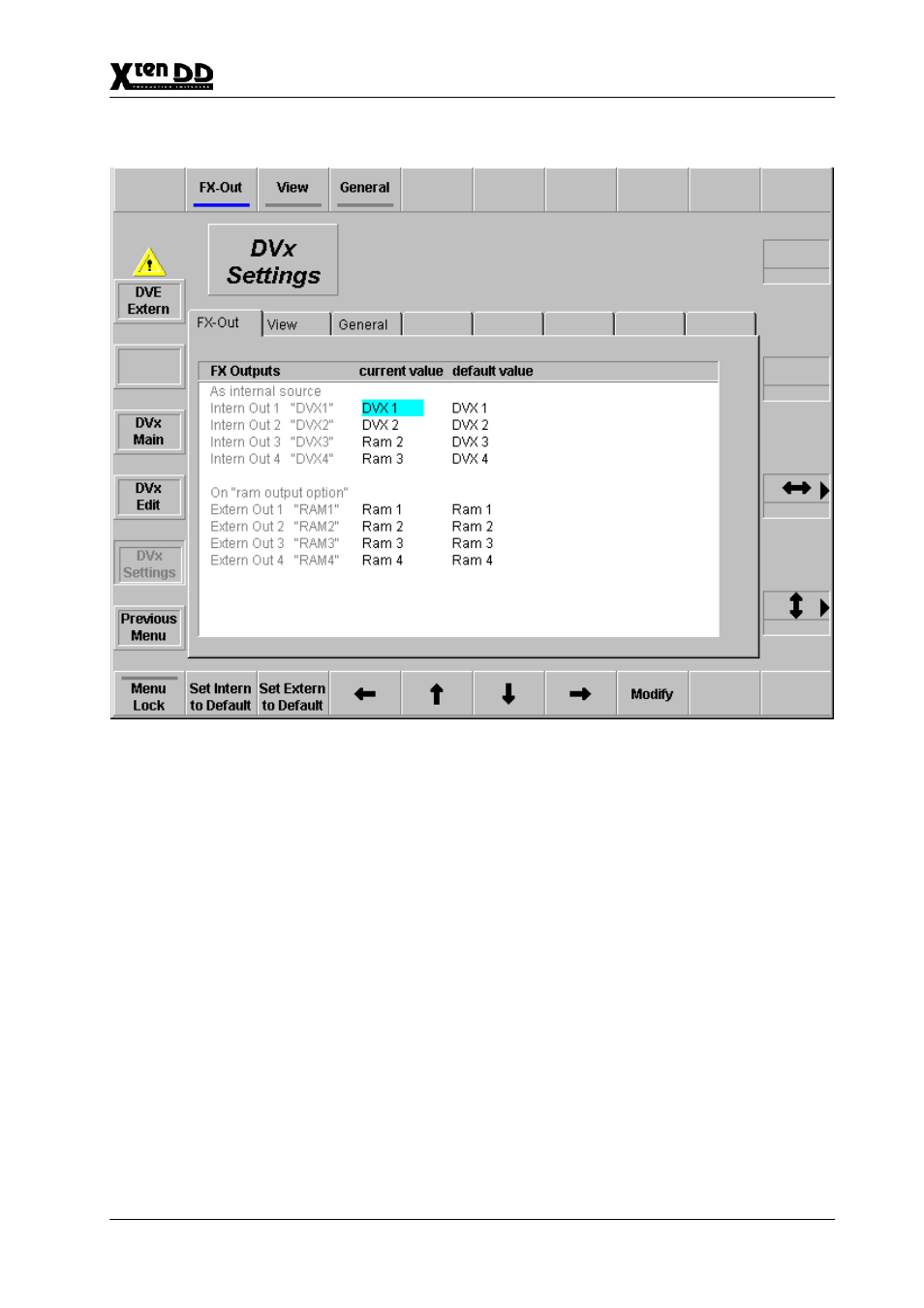 Grass Valley XtenDD v.4.2.4 User Manual | Page 324 / 487