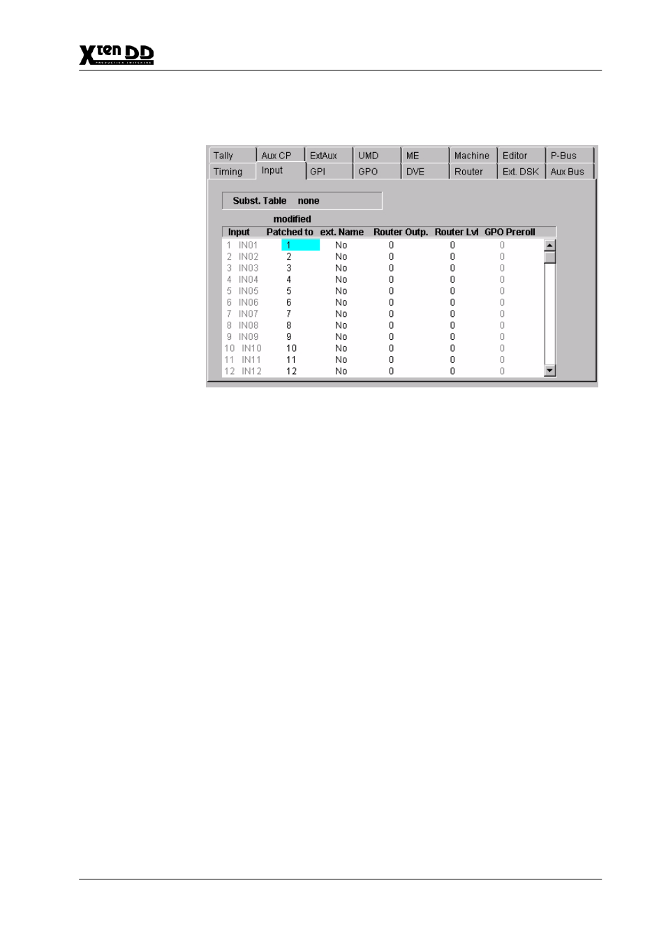 Grass Valley XtenDD v.4.2.4 User Manual | Page 334 / 487
