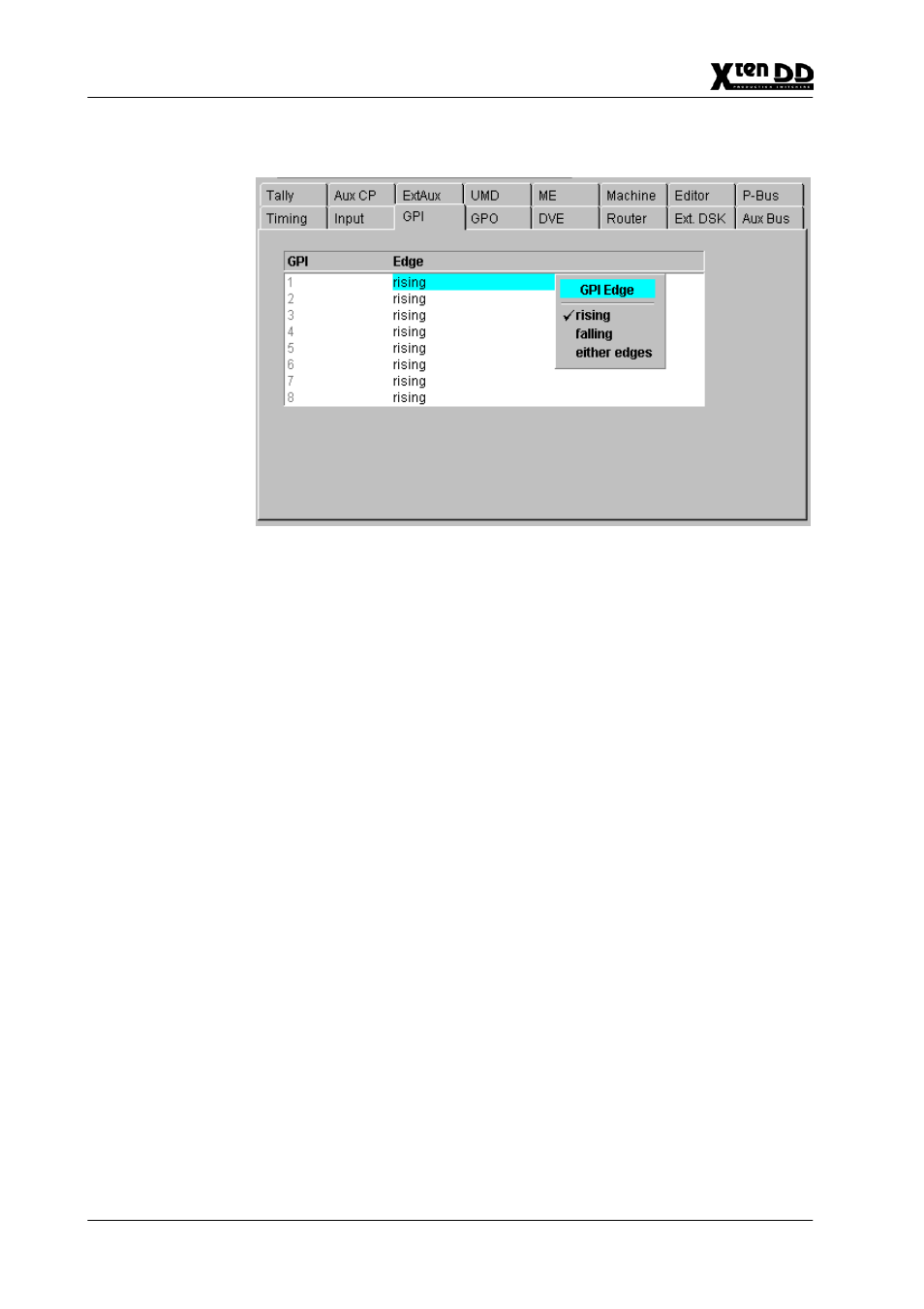 Grass Valley XtenDD v.4.2.4 User Manual | Page 335 / 487