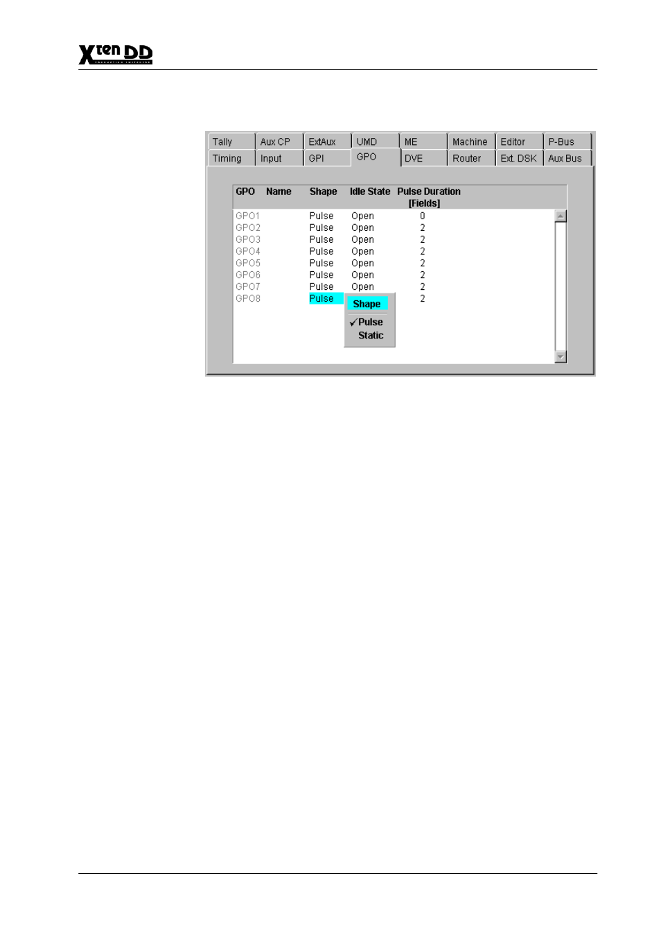 Grass Valley XtenDD v.4.2.4 User Manual | Page 336 / 487