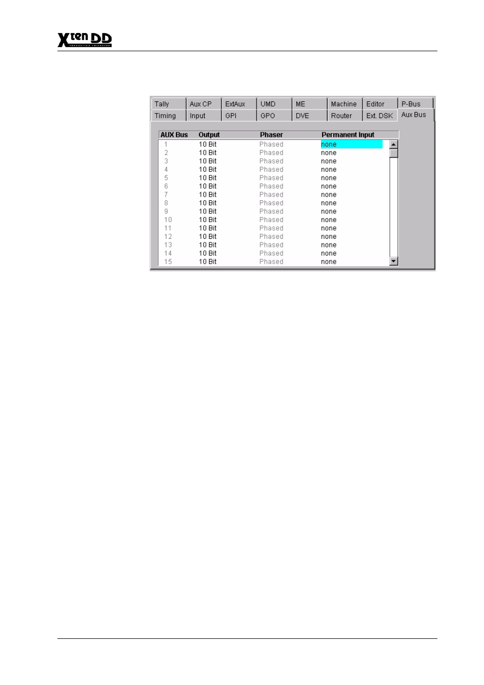 Grass Valley XtenDD v.4.2.4 User Manual | Page 340 / 487