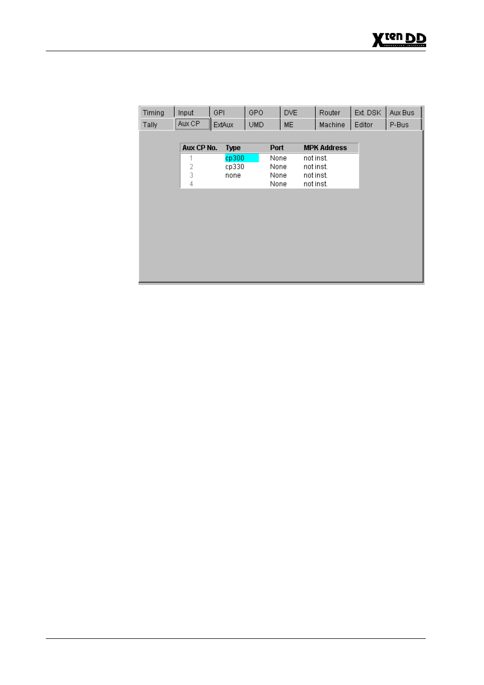 Grass Valley XtenDD v.4.2.4 User Manual | Page 343 / 487