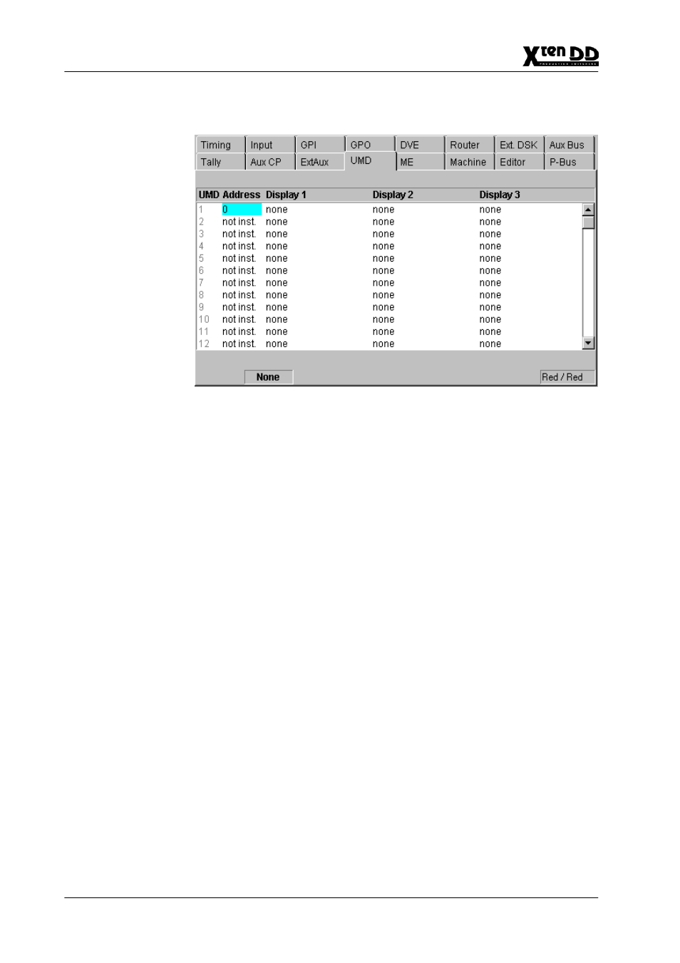 Grass Valley XtenDD v.4.2.4 User Manual | Page 345 / 487