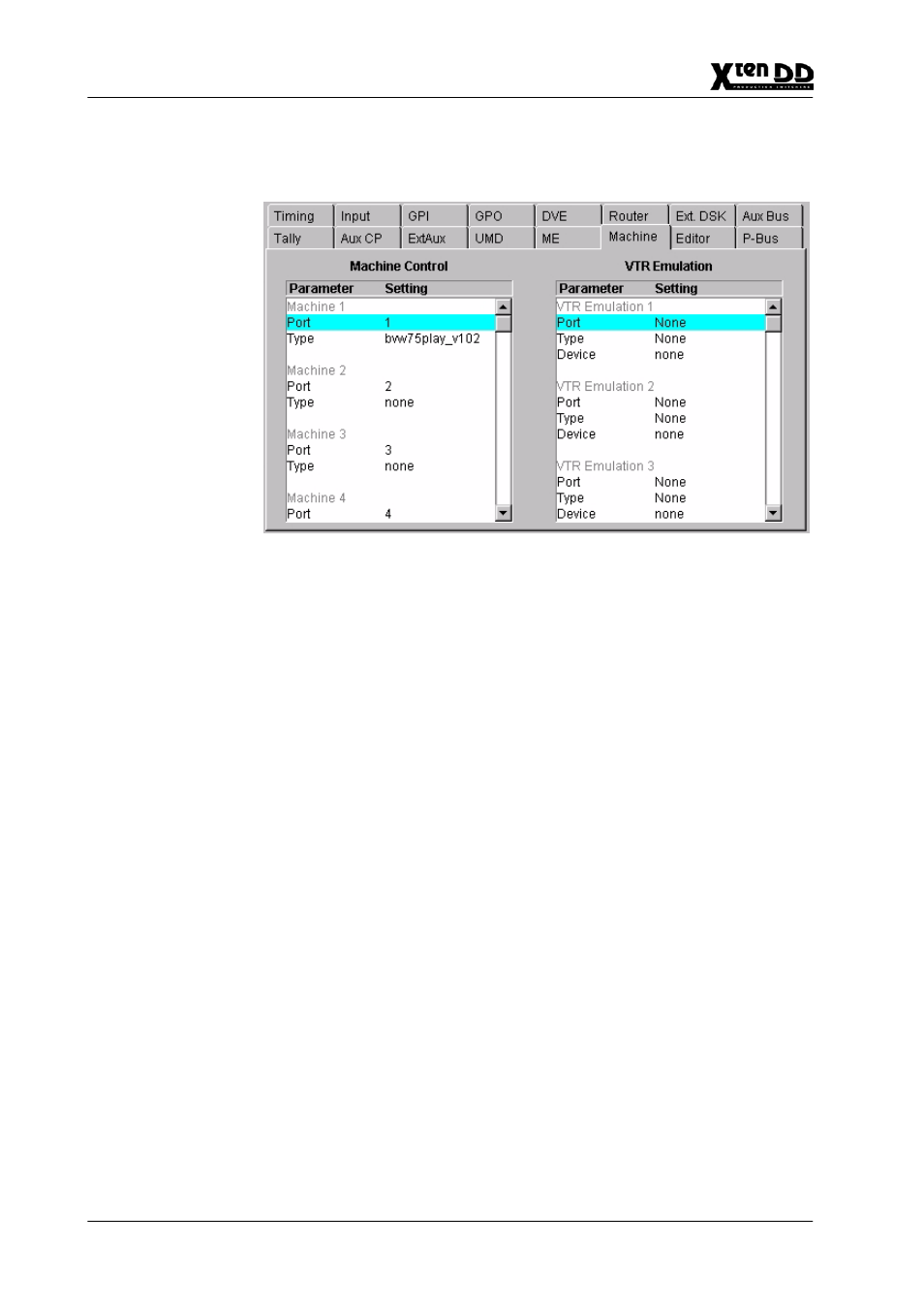 Grass Valley XtenDD v.4.2.4 User Manual | Page 347 / 487