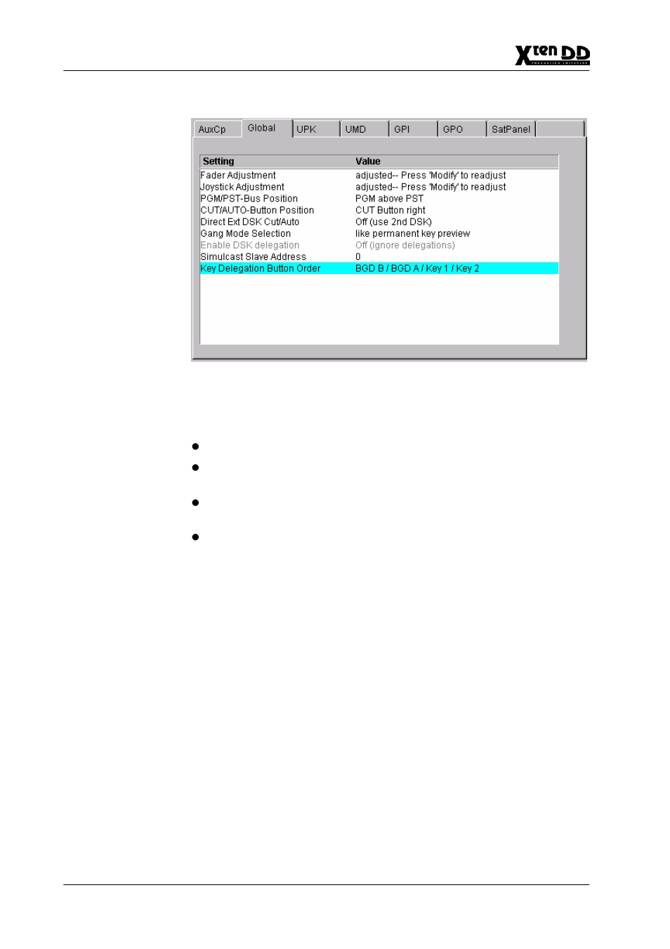 Grass Valley XtenDD v.4.2.4 User Manual | Page 355 / 487
