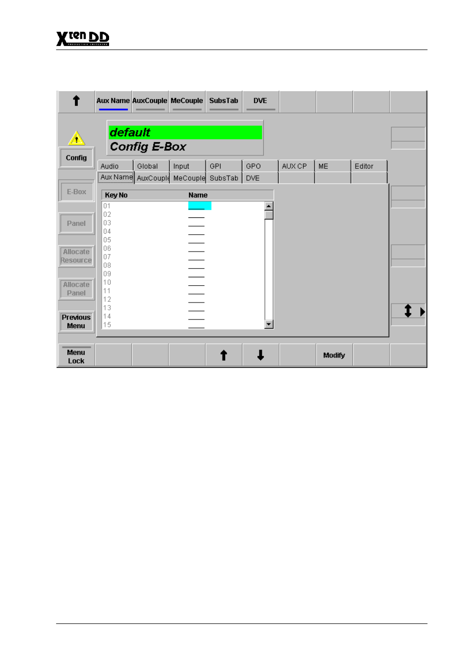 Grass Valley XtenDD v.4.2.4 User Manual | Page 382 / 487