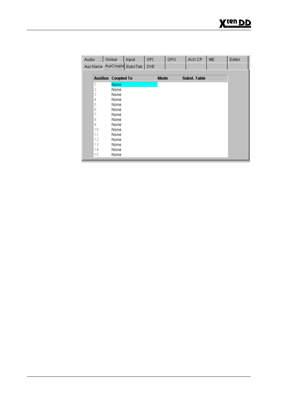 Grass Valley XtenDD v.4.2.4 User Manual | Page 399 / 487